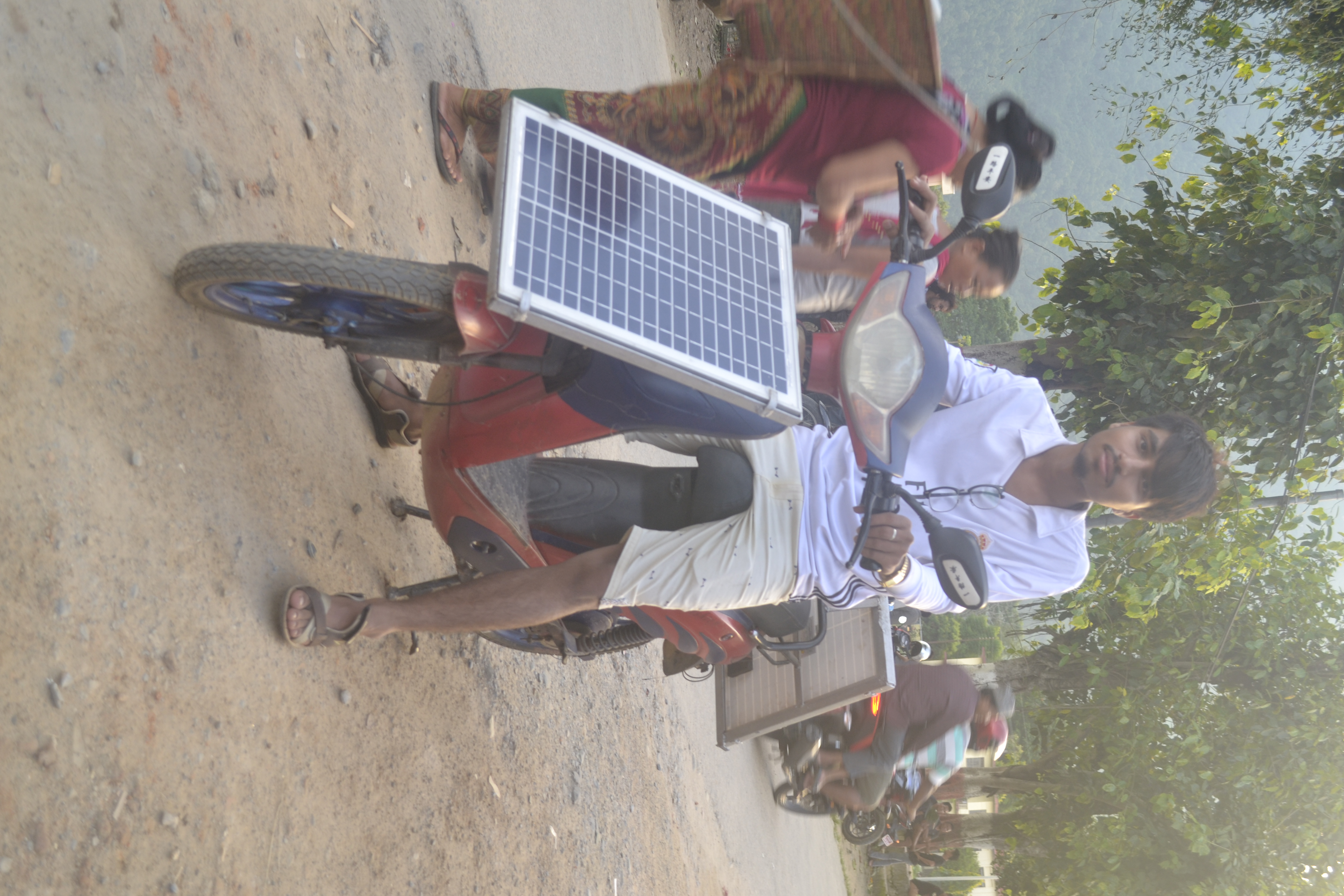 Bishnu Solar Scooter